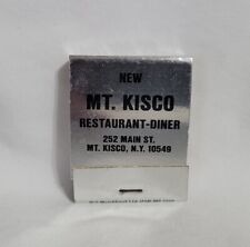 Vintage Mt Kisco Diner Restaurant Matchbook New York Advertising Matches Full picture