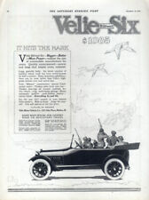 It Hits The Mark: Velie Biltwel Six Touring Car ad 1917 duck hunting from car picture