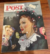 The Saturday Evening Post Post Alex Ross May 1943 Vintage WWII picture
