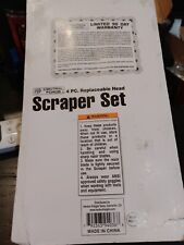 central forge 4 pc replaceable head scrapper set picture
