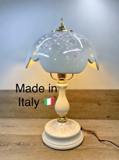 Porcelain Ceramic Table Lamps Hand painted and signed Corsi.A for MTC Italy 22