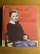 The Story Of Freddie Bartholomew Hardcover Book 1935 picture