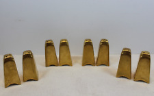 4 Sets of Vintage Salt & Pepper Shakers Gold Special Occasion *Flaw* picture