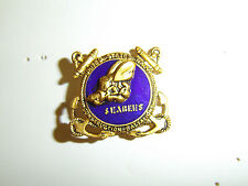 b4041s WW 2 US Navy Seabees CB metal cap insignia DI single A1B17 picture
