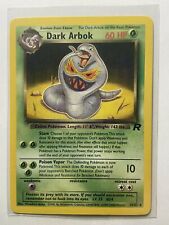 Dark Arbok Team Rocket Near Mint English 19/83 picture