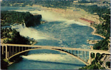 American Airlines Issue Aerial Rainbow Bridge Niagara American Canadian Falls picture