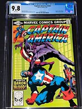 Captain America #254 CGC 9.8 - Baron Blood Appearance - John Byrne - 1981 picture