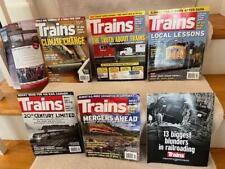 6 Issues 2009 - 2016 Trains The Magazine of Railroading picture