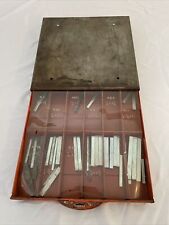 Vintage Dorman Products Metal Straight Key Drawer Box Orange With Some Keys AD12 picture