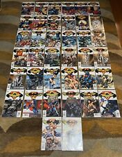 TRINITY EXTREMELY RARE NEWSSTAND VARIANTS  (38) COMIC LOT VG/NM DC COMICS 2008 picture