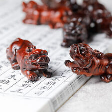 2pc Red Sandalwood Brave Handle Pieces Mahogany Pendants Diy Ornaments Accessory picture