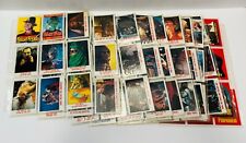 FRIGHT FLICKS 1988 Topps Complete 90 Card & 11 Sticker Set picture