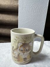Vintage “Otagiri” Endangered Sumatran Tiger” Mug picture
