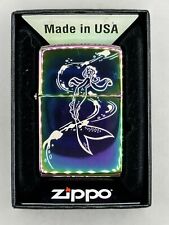 Limited Edition Etched Mermaid Spectrum Zippo Lighter NEW Only 100 Made picture