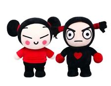 2pc Pucca Garu Plush Toy Chinese Cartoon Doll Stuffed Figure Wedding Couple Gift picture