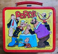 Vintage 1980 Popeye Metal Lunchbox/No Thermos picture