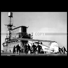Photo B.004179 HMS COURAGEOUS AIRCRAFT CARRIER HAWKER OSPREY WW2 ROYAL NAVY picture