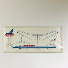 VTG Piedmont Airlines Foam Airplane Penny Glider Flyer picture