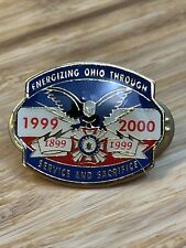 NEW VFW Energizing Ohio Veterans 1999-2000 Pin KG JD Veterans Foreign Wars picture