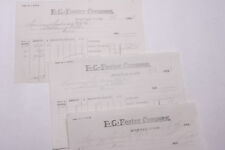 1927 Lamson Goodnow F G Foster Co Invoice Hoquiam WA Ephemera L324B picture