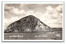 California Morro Bay The Rock 1950s RPPC Morro rock near carmel picture