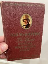 Vintage 1941 ‘Old Mr. Boston' DeLuxe Official Bartender's Guide Illustrated NL picture