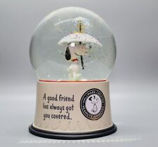 Hallmark Peanuts Snoopy “A Good Friend Has Always Got You Covered” Snow Globe picture