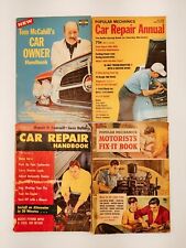 Lot of 4 Car Repair and Owners Manuals SC Vintage 1950s-1960s picture