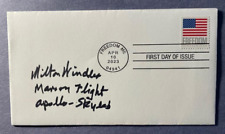 SIGNED MILTON WINDLER AUTO FDC FIRST DAY COVER - NASA FLIGHT DIRECTOR picture