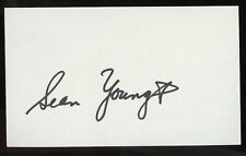 Sean Young signed autograph auto 3x5 index card Actor Stripes Blade Runner R504 picture