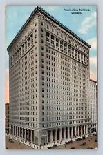 Chicago IL-Illinois, Peoples Gas Building, Skyscraper, Vintage c1915 Postcard picture