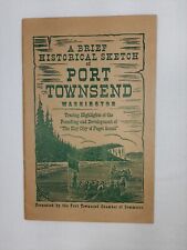 1969 Brief Historical Sketch of Port Townsend Washington Booklet picture