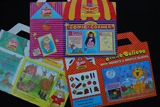 [ 1980s Wendy's - 3 Vintage Fast Food Kids Meal Boxes - The Good Stuff Gang ] picture