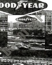 1964 Good Year Car Production Marque In Detroit Along Freeway 8x10 Photo picture