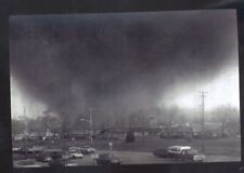 REAL PHOTO XENIA OHIO TORNADO CYCLONE CLOUD DISASTER 1974 POSTCARD COPY picture