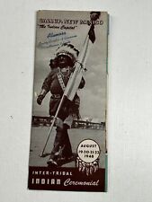 Intertribal Indian Ceremonial August 1948 Gallup New Mexico Brochure  picture