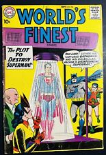World's Finest DC Comics  #104 Batwoman vs Luthor Swan cover, Sprang art 1959 picture