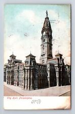 Philadelphia PA-Pennsylvania, City Hall, Antique, Vintage Postcard picture