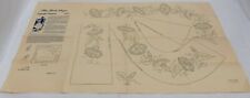 Vtg 1940's Alice Brooks Designs Transfer Pattern #7071 picture