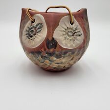 Pacific Stoneware People Lovers Hanging Owl Planter Jean Ellsworth picture