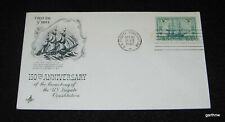 OLD IRONSIDES 1947 USS CONSTITUTION 150TH ANNIVERSARY FIRST DAY COVER FRIGATE picture