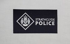 STRATHCLYDE GLASGOW SCOTLAND GREAT BRITAIN POLICE OFFICER PATCH picture