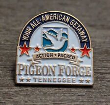 Pigeon Forge Tennessee Action-Packed Your All-American Getaway Enamel Lapel Pin picture
