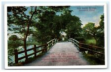 Postcard Old North Bridge, Concord MA G14 picture