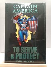 Captain America To Serve And Protect Marvel  **NEW TORN SEAL** HARDCOVER picture