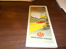 1951 AAA Southeastern States Vintage Road Map  picture