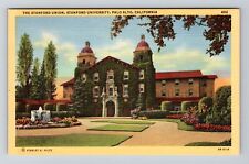 Palo Alto CA-California, The Stanford Union, Vintage Postcard picture