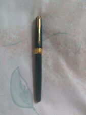 Parker Sonnet Glossy Marble Green Fountain Pen Broad 18k Gold  Nib  picture