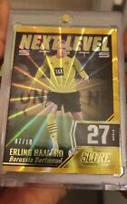 2021-22 Erling Haaland Panini Score FIFA Gold Lasers 07/10 No. 11 Dortmund picture