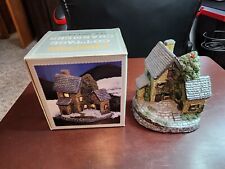 Lighted Cottage Charmers  Christmas IVY COTTAGE RESIN HANDPAINTED HANDCRAFTED picture